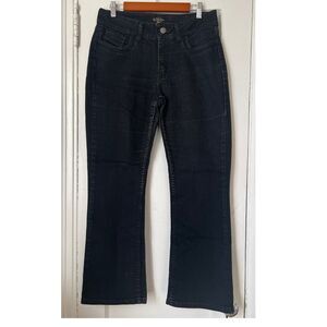 Riders  By Lee jeans  Women's Size 12P Stretch Petite Black Mid Rise